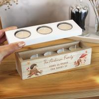 Personalised Autumn Triple Tea Light Box Extra Image 3 Preview